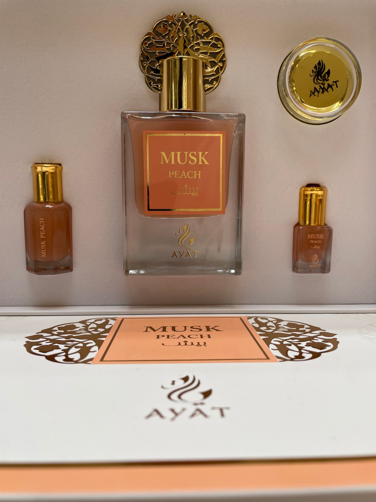 Coffret eau de parfum Musk Peach